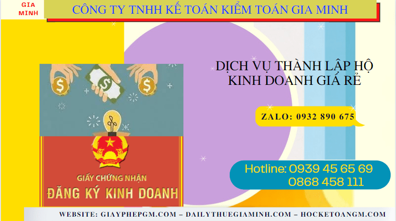 DỊCH VỤ THÀNH LẬP HỘ KINH DOANH GIÁ RẺ TẠI TP HƯNG YÊN 4 Dịch vụ đăng ký hộ kinh doanh giá rẻ tại TP Hưng Yên