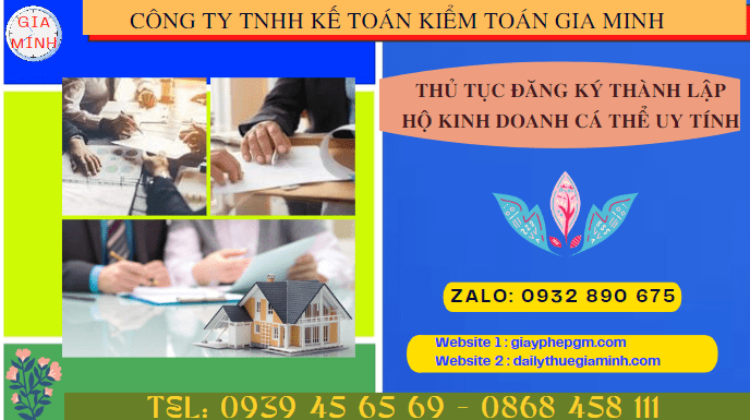 THỦ TỤC ĐĂNG KÝ THÀNH LẬP HỘ KINH DOANH CÁ THỂ TẠI HÀ TĨNH UY TÍN 4 Dịch vụ đăng ký hộ kinh doanh giá rẻ trọn gói tại Hà Tĩnh