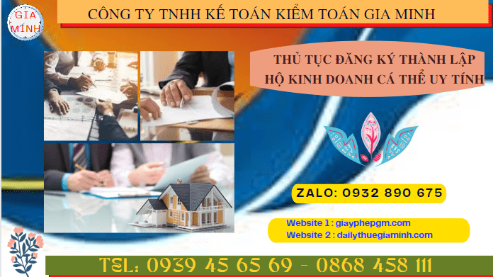 Dịch vụ đăng ký hộ kinh doanh giá rẻ trọn gói tại Hậu Giang