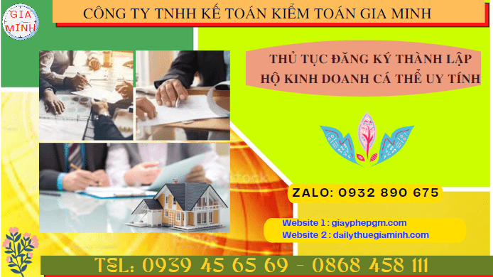 Dịch vụ đăng ký hộ kinh doanh giá rẻ trọn gói tại Khánh Hòa