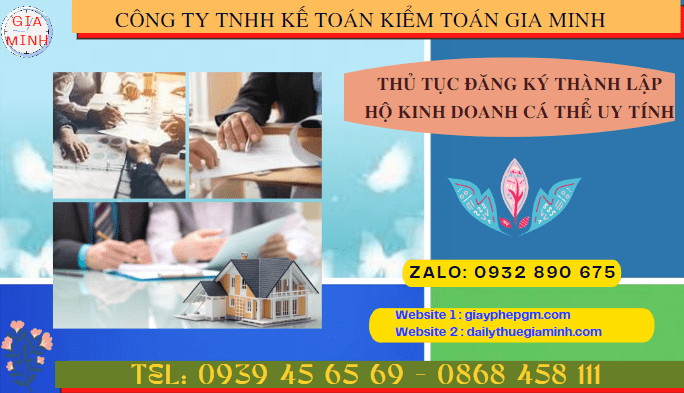 THỦ TỤC ĐĂNG KÝ THÀNH LẬP HỘ KINH DOANH CÁ THỂ TẠI NAM ĐỊNH UY TÍN 4 Dịch vụ đăng ký hộ kinh doanh giá rẻ trọn gói tại Nam Định