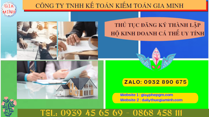 Thủ tục đăng ký thành lập hộ kinh doanh cá thể tại ninh bình uy tín 4 Dịch vụ đăng ký hộ kinh doanh giá rẻ trọn gói tại Ninh Bình
