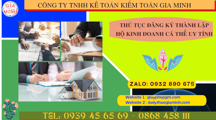 THỦ TỤC ĐĂNG KÝ THÀNH LẬP HỘ KINH DOANH CÁ THỂ TẠI THANH HÓA UY TÍN 4 Dịch vụ đăng ký hộ kinh doanh giá rẻ trọn gói tại Thanh Hóa
