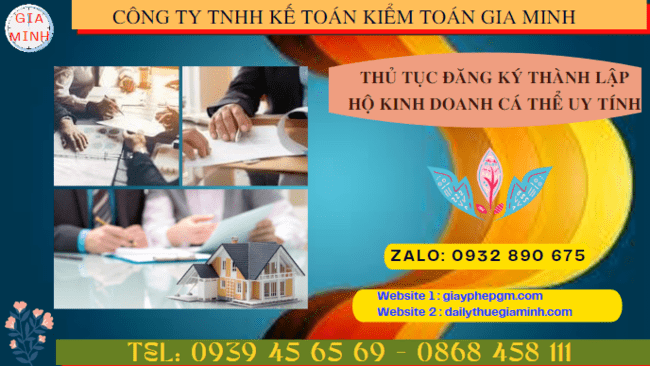 Dịch vụ đăng ký hộ kinh doanh giá rẻ trọn gói tại Thành Phố Hồ Chí Minh