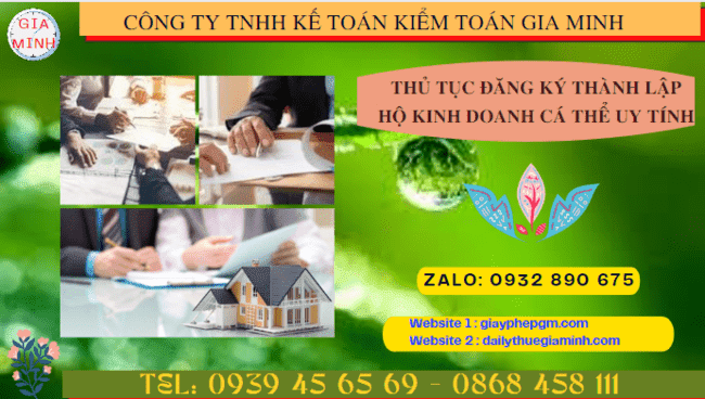THỦ TỤC ĐĂNG KÝ THÀNH LẬP HỘ KINH DOANH CÁ THỂ TẠI YÊN BÁI UY TÍN 4 Dịch vụ đăng ký hộ kinh doanh giá rẻ trọn gói tại Yên Bái