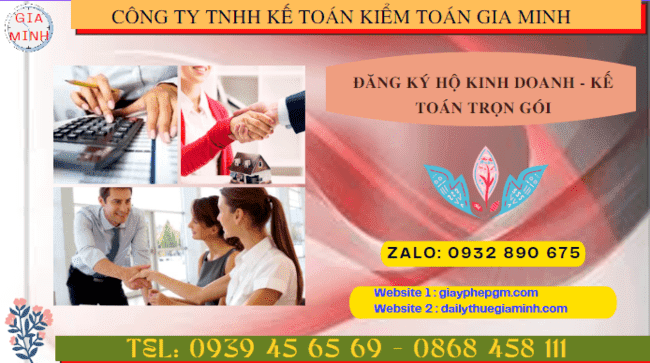 ĐĂNG KÝ HỘ KINH DOANH BẾN TRE - KẾ TOÁN TRỌN GÓI BẾN TRE 5 Đăng ký hộ kinh doanh Bến Tre Kế toán trọn gói Bến Tre