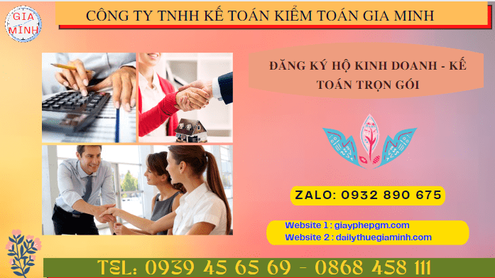 Đăng ký hộ kinh doanh Hà Giang kế toán trọn gói Hà Giang
