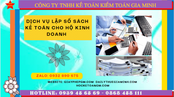 Dịch vụ khai thuế cho hộ kinh doanh tại Bạc Liêu