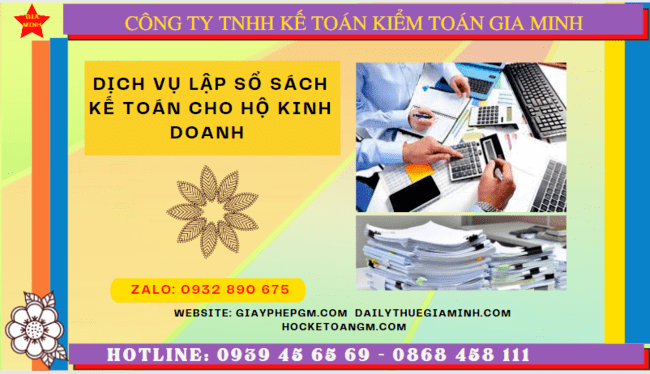 Dịch vụ khai thuế cho hộ kinh doanh tại Bến Tre