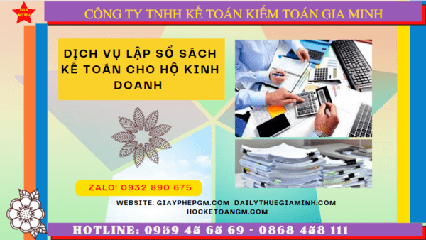 Dịch vụ lập sổ sách kế toán cho hộ kinh doanh tại Đắk Nông – Hỗ trợ trọn gói, nhanh chóng, chính xác 5 Dịch vụ khai thuế cho hộ kinh doanh tại Đắk Nông