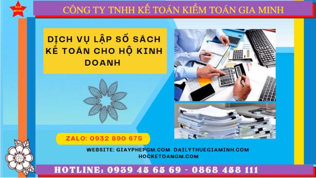 Dịch Vụ Lập Sổ Sách Kế Toán Cho Hộ Kinh Doanh Tại Tiền Giang | Uy Tín – Chuyên Nghiệp 5 Dịch vụ khai thuế cho hộ kinh doanh tại Tiền Giang