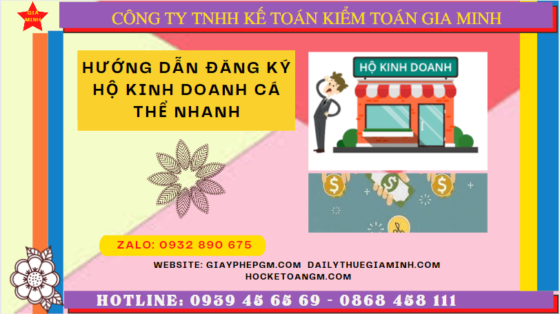 Dịch vụ làm thủ tục thành lập hộ kinh doanh tại Bến Tre
