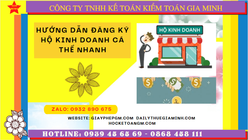 Dịch vụ làm thủ tục thành lập hộ kinh doanh tại Bình Định