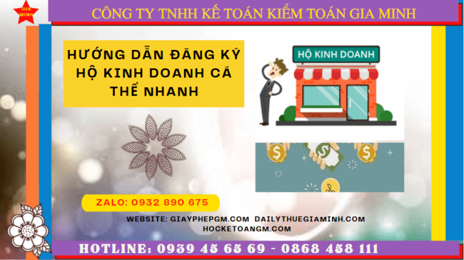 HƯỚNG DẪN ĐĂNG KÝ HỘ KINH DOANH CÁ THỂ NHANH TẠI BÌNH DƯƠNG 4 Dịch vụ làm thủ tục thành lập hộ kinh doanh tại Bình Dương