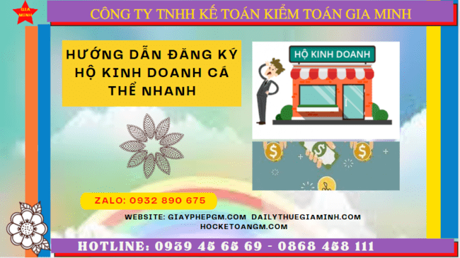 HƯỚNG DẪN ĐĂNG KÝ HỘ KINH DOANH CÁ THỂ NHANH TẠI CAO BẰNG 4 Dịch vụ làm thủ tục thành lập hộ kinh doanh tại Cao Bằng