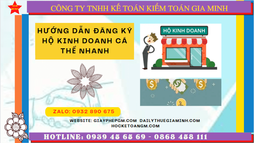Dịch vụ làm thủ tục thành lập hộ kinh doanh tại Đồng Tháp