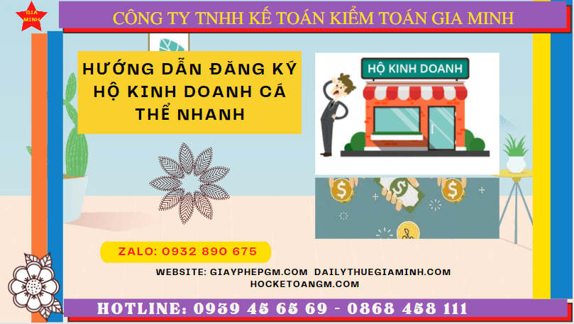 HƯỚNG DẪN ĐĂNG KÝ HỘ KINH DOANH CÁ THỂ NHANH TẠI HÀ NAM 4 Dịch vụ làm thủ tục thành lập hộ kinh doanh tại Hà Nam