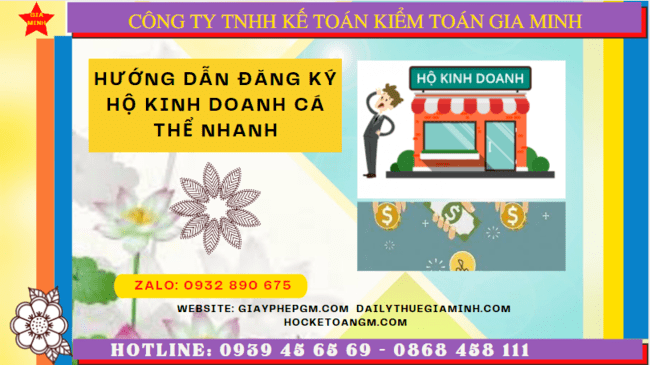 Hướng dẫn đăng ký hộ kinh doanh cá thể nhanh tại lào cai 4 Dịch vụ làm thủ tục thành lập hộ kinh doanh tại Lào Cai