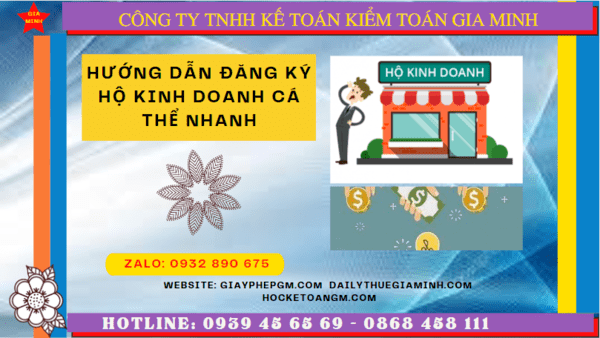 HƯỚNG DẪN ĐĂNG KÝ HỘ KINH DOANH CÁ THỂ NHANH TẠI NHA TRANG 4 Dịch vụ làm thủ tục thành lập hộ kinh doanh tại Nha Trang