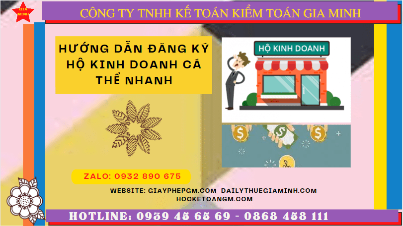Dịch vụ làm thủ tục thành lập hộ kinh doanh tại Phú Thọ