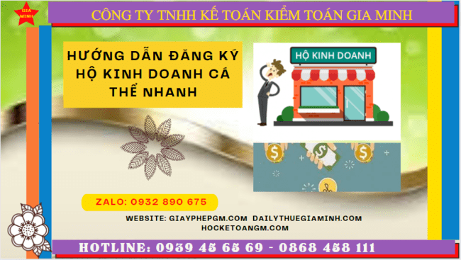 HƯỚNG DẪN ĐĂNG KÝ HỘ KINH DOANH CÁ THỂ NHANH TẠI QUẢNG BÌNH 4 Dịch vụ làm thủ tục thành lập hộ kinh doanh tại Quảng Bình