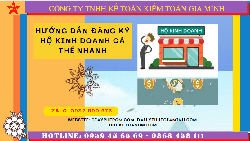 Dịch vụ làm thủ tục thành lập hộ kinh doanh tại Sơn La