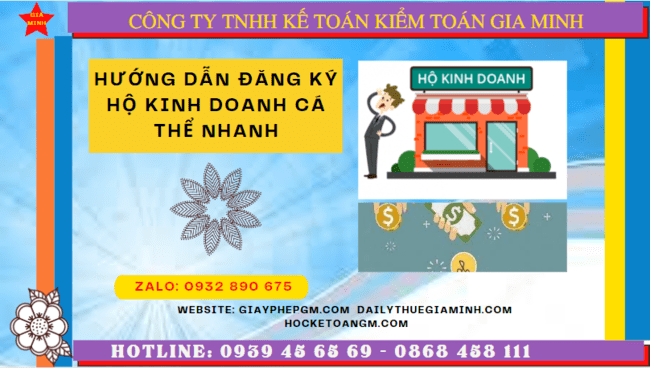 HƯỚNG DẪN ĐĂNG KÝ HỘ KINH DOANH CÁ THỂ NHANH TẠI THÁI BÌNH 4 Dịch vụ làm thủ tục thành lập hộ kinh doanh tại Thái Bình