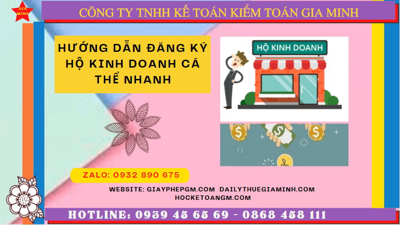 Dịch vụ làm thủ tục thành lập hộ kinh doanh tại Thanh Hóa