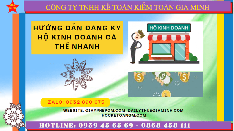 Hướng dẫn đăng ký hộ kinh doanh cá thể nhanh tại thành phố cần thơ 4 Dịch vụ làm thủ tục thành lập hộ kinh doanh tại Thành Phố Cần Thơ