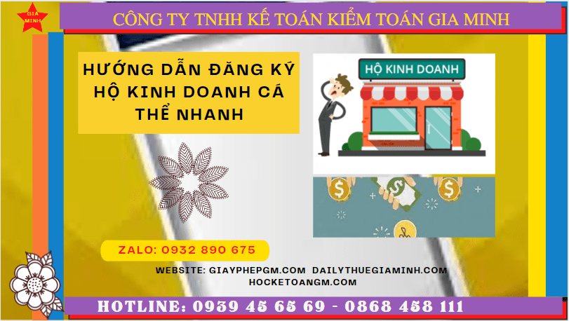 HƯỚNG DẪN ĐĂNG KÝ HỘ KINH DOANH CÁ THỂ NHANH TẠI THÀNH PHỐ HỒ CHÍ MINH 4 Dịch vụ làm thủ tục thành lập hộ kinh doanh tại Thành Phố Hồ Chí Minh