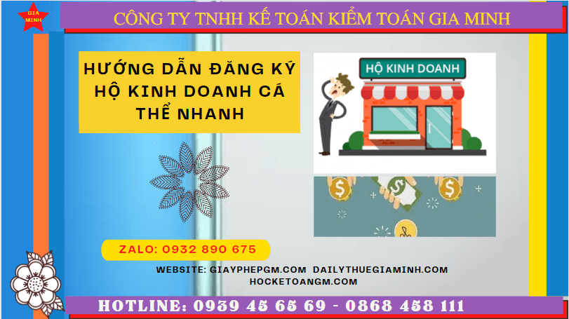 HƯỚNG DẪN ĐĂNG KÝ HỘ KINH DOANH CÁ THỂ NHANH TẠI THÀNH PHỐ HUẾ 4 Dịch vụ làm thủ tục thành lập hộ kinh doanh tại Thành Phố Huế