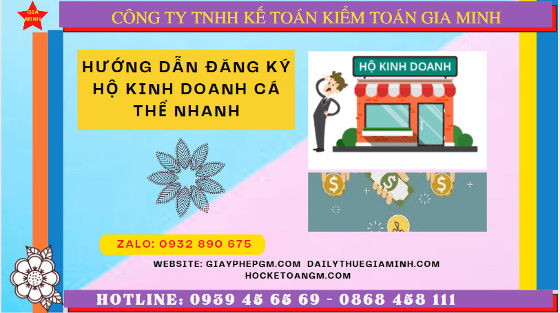 HƯỚNG DẪN ĐĂNG KÝ HỘ KINH DOANH CÁ THỂ NHANH TẠI THỪA THIÊN HUẾ 4 Dịch vụ làm thủ tục thành lập hộ kinh doanh tại Thừa Thiên Huế