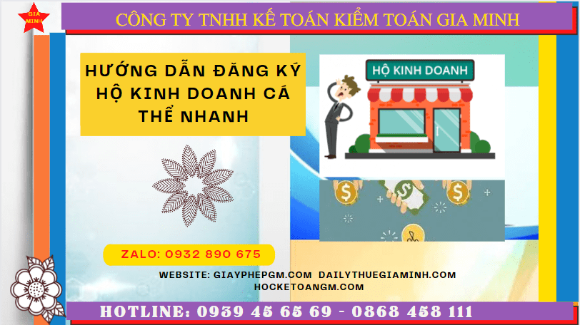 Dịch vụ làm thủ tục thành lập hộ kinh doanh tại Thành phố Phủ Lý