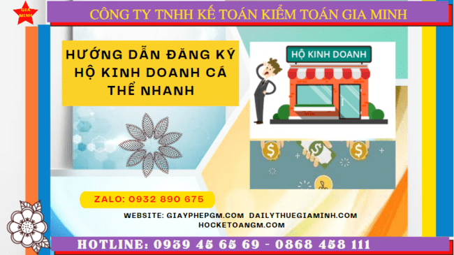 HƯỚNG DẪN ĐĂNG KÝ HỘ KINH DOANH CÁ THỂ NHANH TẠI TRÀ VINH 4 Dịch vụ làm thủ tục thành lập hộ kinh doanh tại Trà Vinh