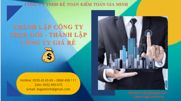 Thành lập công ty trọn gói - thành lập công ty giá rẻ tại thành phố hải phòng 4 Dịch vụ thành lập công ty trọn gói chỉ với 999k tại Thành Phố Hải Phòng