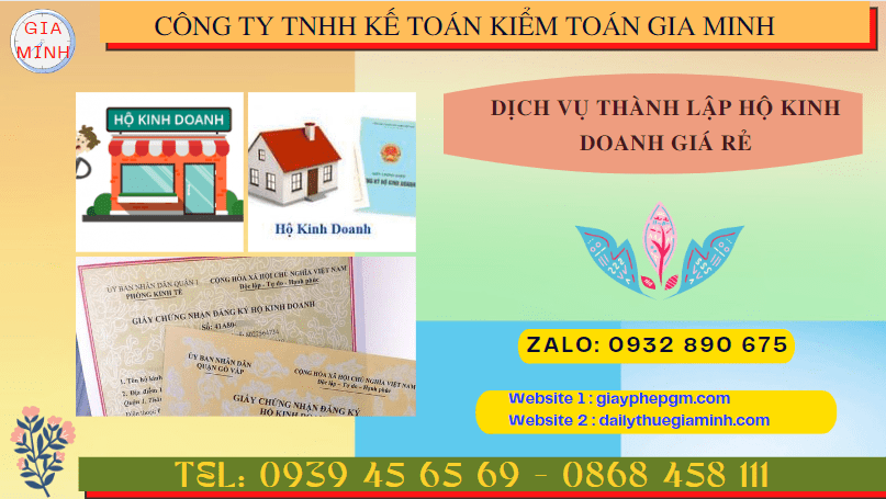 Dịch vụ thành lập hộ kinh doanh giá rẻ tại bà rịa vũng tàu 6 Dịch vụ tư vấn thành lập hộ kinh doanh cá thể giá rẻ tại Bà Rịa Vũng Tàu