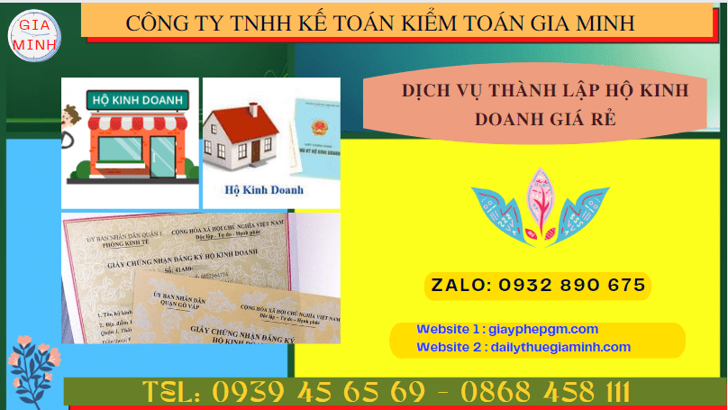 DỊCH VỤ THÀNH LẬP HỘ KINH DOANH GIÁ RẺ TẠI BẾN TRE 6 Dịch vụ tư vấn thành lập hộ kinh doanh cá thể giá rẻ tại Bến Tre