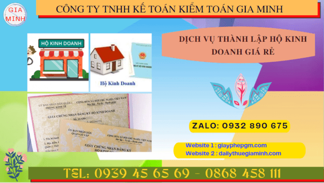Dịch vụ thành lập hộ kinh doanh giá rẻ tại đồng nai 6 Dịch vụ tư vấn thành lập hộ kinh doanh cá thể giá rẻ tại Đồng Nai