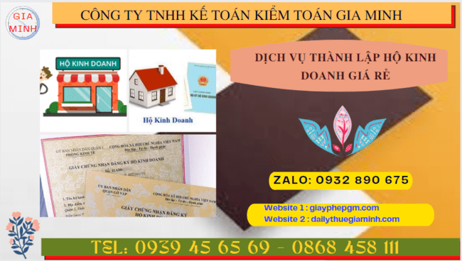 Dịch vụ thành lập hộ kinh doanh giá rẻ tại gia lai 6 Dịch vụ tư vấn thành lập hộ kinh doanh cá thể giá rẻ tại Gia Lai
