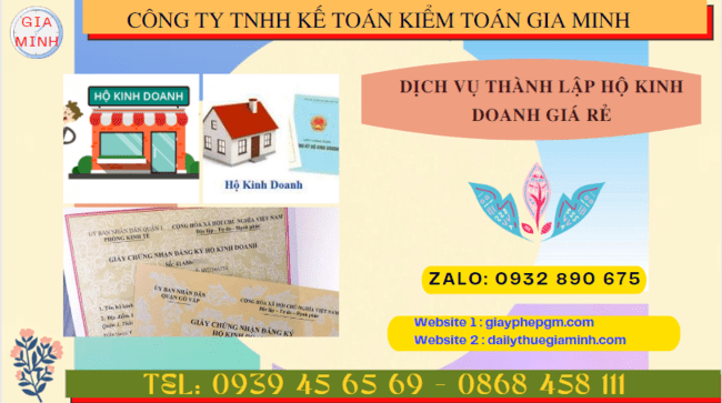 DỊCH VỤ THÀNH LẬP HỘ KINH DOANH GIÁ RẺ TẠI HÀ GIANG 6 Dịch vụ tư vấn thành lập hộ kinh doanh cá thể giá rẻ tại Hà Giang