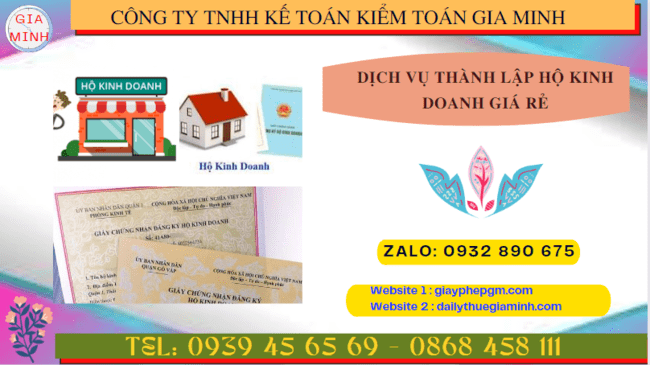 Dịch vụ thành lập hộ kinh doanh giá rẻ tại lâm đồng 6 Dịch vụ tư vấn thành lập hộ kinh doanh cá thể giá rẻ tại Lâm Đồng