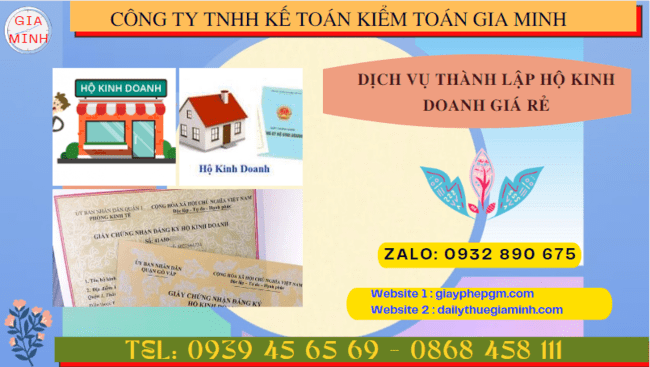 DỊCH VỤ THÀNH LẬP HỘ KINH DOANH GIÁ RẺ TẠI LẠNG SƠN 6 Dịch vụ tư vấn thành lập hộ kinh doanh cá thể giá rẻ tại Lạng Sơn