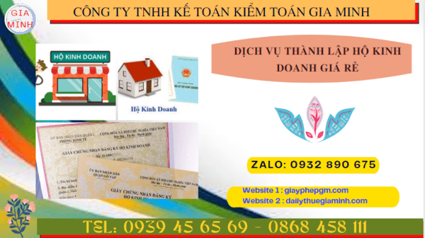 Dịch vụ thành lập hộ kinh doanh giá rẻ tại phú quốc 6 Dịch vụ tư vấn thành lập hộ kinh doanh cá thể giá rẻ tại Phú Quốc