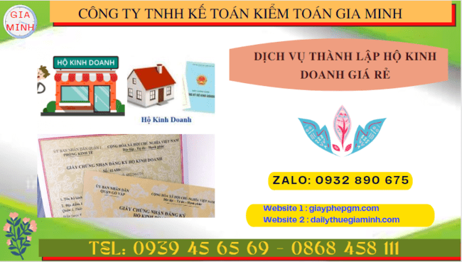 DỊCH VỤ THÀNH LẬP HỘ KINH DOANH GIÁ RẺ TẠI PHÚ YÊN 6 Dịch vụ tư vấn thành lập hộ kinh doanh cá thể giá rẻ tại Phú Yên