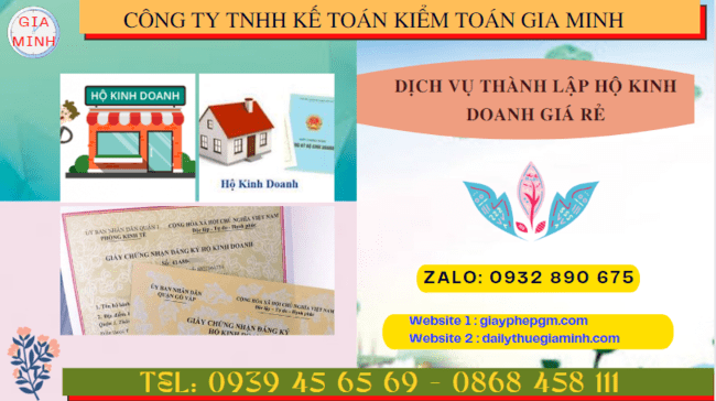 DỊCH VỤ THÀNH LẬP HỘ KINH DOANH GIÁ RẺ TẠI QUẢNG NINH 6 Dịch vụ tư vấn thành lập hộ kinh doanh cá thể giá rẻ tại Quảng Ninh