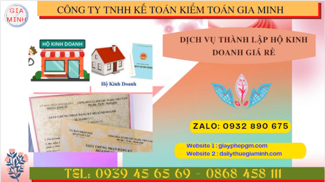 Dịch vụ thành lập hộ kinh doanh giá rẻ tại sóc trăng 6 Dịch vụ tư vấn thành lập hộ kinh doanh cá thể giá rẻ tại Sóc Trăng