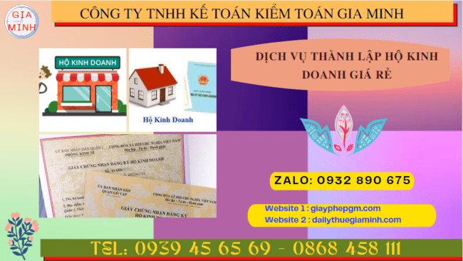 Dịch vụ tư vấn thành lập hộ kinh doanh cá thể giá rẻ tại Thành Phố Đà Nẵng