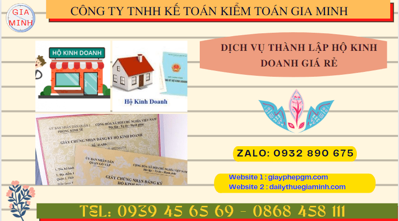 Dịch vụ tư vấn thành lập hộ kinh doanh cá thể giá rẻ tại Thành Phố Hải Phòng
