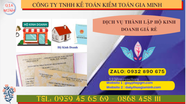 DỊCH VỤ THÀNH LẬP HỘ KINH DOANH GIÁ RẺ TẠI THÀNH PHỐ HƯNG YÊN 6 Dịch vụ tư vấn thành lập hộ kinh doanh cá thể giá rẻ tại Thành Phố Hưng Yên