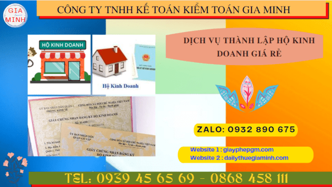DỊCH VỤ THÀNH LẬP HỘ KINH DOANH GIÁ RẺ TẠI TUYÊN QUANG 6 Dịch vụ tư vấn thành lập hộ kinh doanh cá thể giá rẻ tại Tuyên Quang
